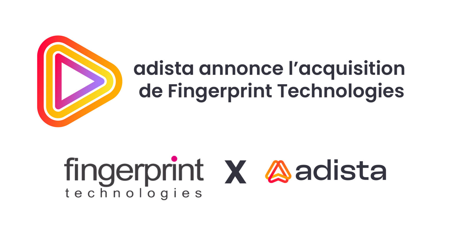 acquisition de Fingerprint Technologies par adista