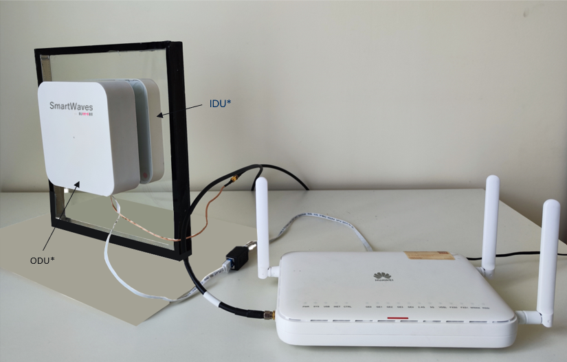Mise en situation du sMart Wave 